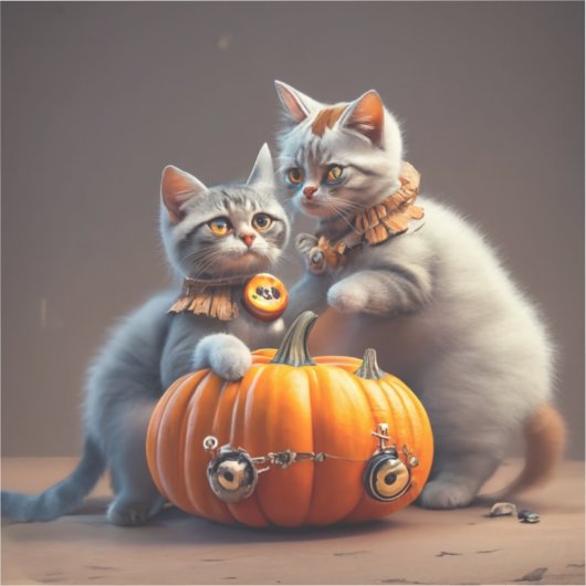 Kürbis Aufkleber (Vorderseite)