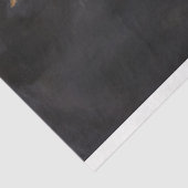 Kürbis aus schwarz-weißem Schachbrett und Goldstam Seidenpapier (Ausschnitt)