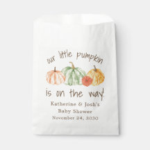 Kürbis-Baby-Party zum Herbst