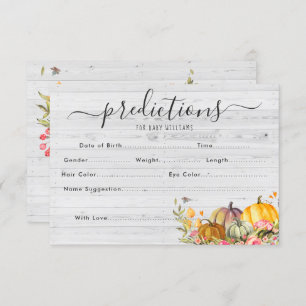 Kürbis Baby Shooting Game Einladung