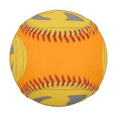 Kürbis Baseball (Rückseite)