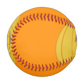 Kürbis-Baseball Baseball (Vorderseite Links)