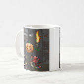 Kürbis bei 'Süßes oder Saures' Kaffeetasse (Vorderseite Links)