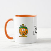 Kürbis-Blatt-Fall-Natur gestaltet Tasse (Links)