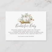 Kürbis | Bücher für Baby bringen Bücher mit Babydu Begleitkarte (Vorderseite)