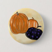 Kürbis Button (Vorderseite)