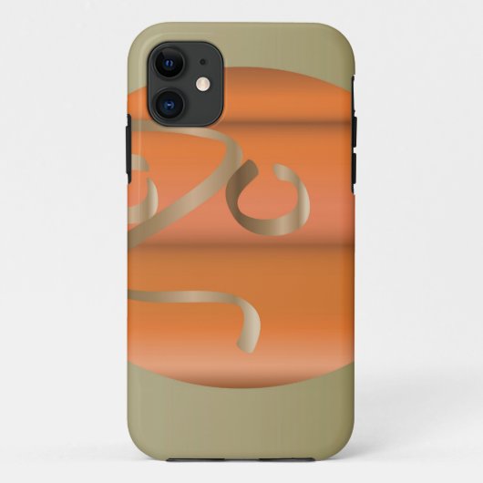 Kürbis Case-Mate iPhone Hülle (Rückseite)
