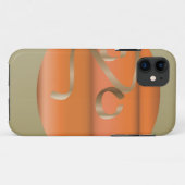 Kürbis Case-Mate iPhone Hülle (Rückseite (Horizontal))