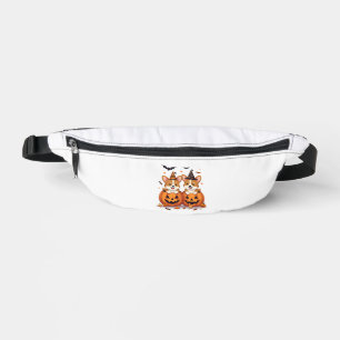 Kürbis-Corgi-Party Bauchtasche