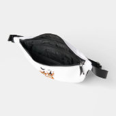 Kürbis-Corgi-Party Bauchtasche (Offen)