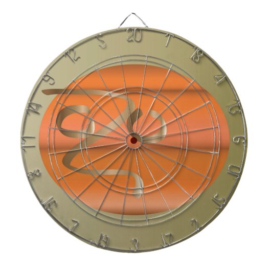 Kürbis Dartscheibe (vorne)