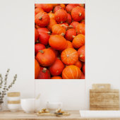 Kürbis, Deutschland Poster (Küche)