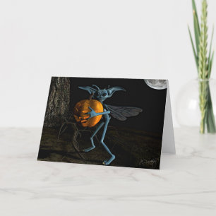 "Kürbis-Dieb-" Karte