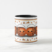 Kürbis-Eimer-Flecken-Halloween-Tasse Tasse (Zentrum)