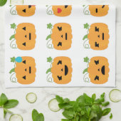 Kürbis-Emojis Handtuch (Gefaltet)
