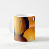 Kürbis-Ernte Kaffeetasse (Vorderseite Links)