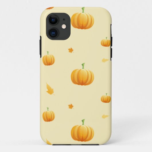 Kürbis Erntedank Case-Mate iPhone Hülle (Rückseite)