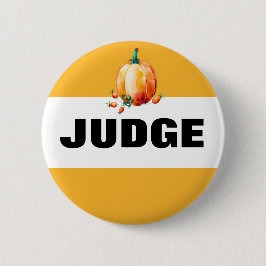 Kürbis-Fall-Ernte-angemessener Richter Button