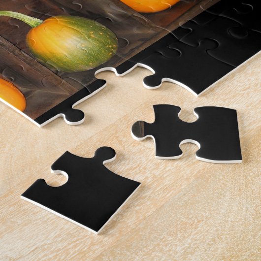 Kürbis-Fall-Puzzlespiel Puzzle (Seite)