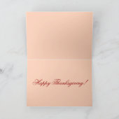 Kürbis fallen - Karte (Innenseite)