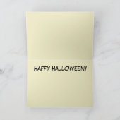 Kürbis-Flecken-Baby-Frosch Karte (Innenseite)