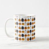 Kürbis-Flecken! Kaffeetasse (Links)