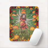 Kürbis-Flecken Mousepad (Mit Mouse)