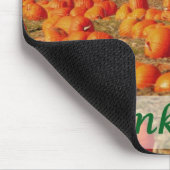 Kürbis-Flecken - Thankfulness Mousepad (Ecke)