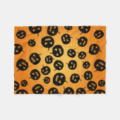 Kürbis Fleecedecke (Vorderseite (Horizontal))