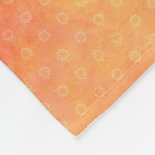 Kürbis Fleecedecke (Ecke)