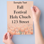 Kürbis Flyer (Hand)