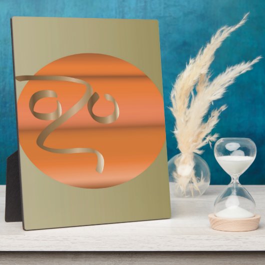 Kürbis Fotoplatte (Seite)