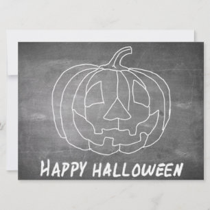 Kürbis für Halloween 1-Chalkboard-Look