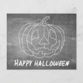 Kürbis für Halloween 1-Chalkboard-Look (Vorderseite)