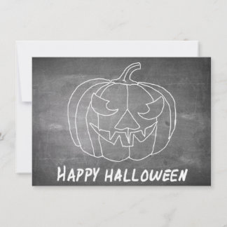 Kürbis für Halloween-3-Chalkboard-Look