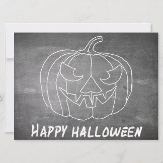 Kürbis für Halloween 3 Tafel-Look