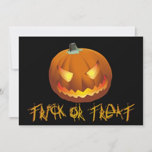 Kürbis für Halloween 6 (Vorderseite)