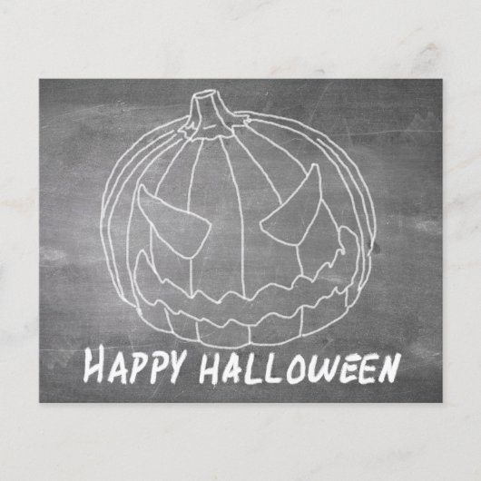 Kürbis für Halloween-6-Chalkboard-Look (Vorderseite)