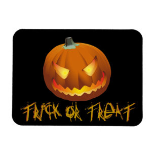 Kürbis für Halloween 6 Magnet