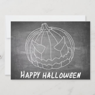 Kürbis für Halloween 6 Tafelbild-Look