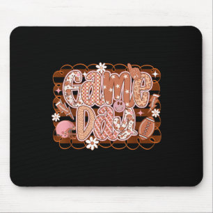 Kürbis-Fußball-Spieltag Herbstsaison Kürbis Mousepad