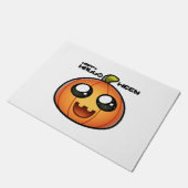 Kürbis Fußmatte (Schrägansicht)