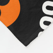 Kürbis-Geist-Halloween-Muster Fleecedecke (Ecke)