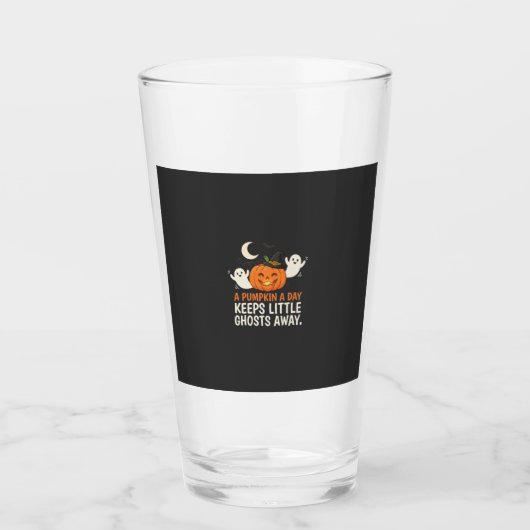 Kürbis-Geist-Halloween-Zitat-Design_1 Glas (Vorderseite)
