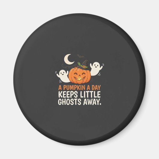 Kürbis-Geist-Halloween-Zitat-Design_1 Magnet (Vorne)