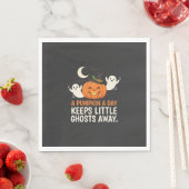 Kürbis-Geist-Halloween-Zitat-Design_1 Serviette (Beispiel)