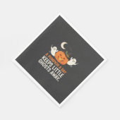 Kürbis-Geist-Halloween-Zitat-Design_1 Serviette (Ecke)