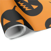 Kürbis Geschenkpapier (Rolleneckpunkt)