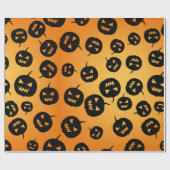 Kürbis Geschenkpapier (Flach)