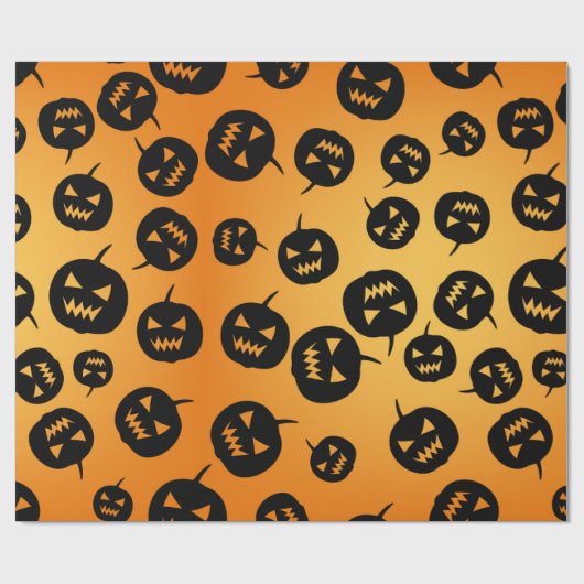 Kürbis Geschenkpapier (Flach)